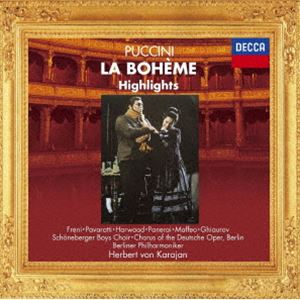 カラヤン ヘルベルトフォン プッチーニ カゲキ ラ ボエーム ハイライツ詳しい納期他、ご注文時はお支払・送料・返品のページをご確認ください発売日2025/10/8関連キーワード：アルバムヘルベルト・フォン・カラヤン（cond） / プッチーニ：歌劇≪ラ・ボエーム≫ハイライツ（UHQCD）プッチーニ カゲキ ラ ボエーム ハイライツ ジャンル クラシック歌劇（オペラ） 関連キーワード ヘルベルト・フォン・カラヤン（cond）ミレッラ・フレーニ（S）ルチアーノ・パヴァロッティ（T）エリザベス・ハーウッド（S）シェーネベルク少年合唱団ベルリン・ドイツ・オペラ合唱団ベルリン・フィルハーモニー管弦楽団ヴァルター・ハーゲン＝グロル（cond）イタリア・オペラ界の2大スター、フレーニ＆パヴァロッティの究極コンビが魅せる悲恋オペラの決定盤！　カラヤン＆ベルリン・フィルの豪華なサウンドと共に展開される演奏は、≪ラ・ボエーム≫を特徴付ける抒情的な美感のみならず、当作のシンフォニックな魅力を伝えてくれます。これはプッチーニ入門にも最適な一枚です。※歌詞対訳は付いておりません。　（C）RSUHQCD／グリーン・カラー・レーベルコート／録音：1972年10月 ベルリン、イエス・キリスト教会／旧品番：UCCS-50078封入特典解説付／ブックレット収録曲目11.歌劇≪ラ・ボエーム≫ ハイライツ 第1幕 この「紅梅」のやつは(4:30)2.歌劇≪ラ・ボエーム≫ ハイライツ 第1幕 気がのらないや-だれですか?-ごめん下さい(4:10)3.歌劇≪ラ・ボエーム≫ ハイライツ 第1幕 なんて冷たい小さな手(4:39)4.歌劇≪ラ・ボエーム≫ ハイライツ 第1幕 はい。みなはわたしをミミと呼びます（私の名はミミ）(5:59)5.歌劇≪ラ・ボエーム≫ ハイライツ 第1幕 おお、うるわしい乙女よ(4:13)6.歌劇≪ラ・ボエーム≫ ハイライツ 第2幕 パルピニョールばんざい!パルピニョール!(2:28)7.歌劇≪ラ・ボエーム≫ ハイライツ 第2幕 わたしが歩いているときは（ムゼッタのワルツ）(5:31)8.歌劇≪ラ・ボエーム≫ ハイライツ 第2幕 だれが頼んだのだ?(2:25)9.歌劇≪ラ・ボエーム≫ ハイライツ 第3幕 ミミはだれにでも色気を見せる(1:27)10.歌劇≪ラ・ボエーム≫ ハイライツ 第3幕 ミミはひどい病気なんだ!(3:21)11.歌劇≪ラ・ボエーム≫ ハイライツ 第3幕 あなたの愛の呼ぶ声に（ミミの別れ）(3:22)12.歌劇≪ラ・ボエーム≫ ハイライツ 第3幕 それでは、ほんとうにおしまいなんだな!(6:11)13.歌劇≪ラ・ボエーム≫ ハイライツ 第4幕 おお、ミミ、きみはもうもどってこない(2:58)14.歌劇≪ラ・ボエーム≫ ハイライツ 第4幕 年老いた外とうよ、聞いてくれ(2:32)15.歌劇≪ラ・ボエーム≫ ハイライツ 第4幕 みな出かけてしまったの?(5:58)16.歌劇≪ラ・ボエーム≫ ハイライツ 第4幕 どうしたんだ?-なんでもないの元気よ(5:58)関連商品【高音質UHQCD】Everything Classics シリーズ 種別 CD JAN 4988031776148 収録時間 65分48秒 組枚数 1 製作年 2025 販売元 ユニバーサル ミュージック登録日2025/05/13