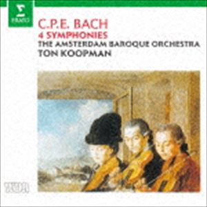 C.P.E.BACH ： 4 SYMPHONIES詳しい納期他、ご注文時はお支払・送料・返品のページをご確認ください発売日2017/6/7トン・コープマン（cond） / C.P.E.バッハ：シンフォニア集C.P.E.BACH ： 4 SYMPHONIES ジャンル クラシック音楽史 関連キーワード トン・コープマン（cond）アムステルダム・バロック管弦楽団大バッハの次男でバロック時代と古典派時代の端境期に生き、ハイドンやベートーヴェンに多大な影響を与えたカール・フィリップ・エマヌエル・バッハ。疾風怒濤とギャラントさをコープマンが描き出した演奏。　（C）RS録音年：1985年11月／収録場所：ユトレヒト、旧カトリック“マリア・ミノール”教会封入特典解説付収録曲目11.交響曲（シンフォニア） 変ホ長調 Wq.183-2 第1楽章：アレグロ・ディ・モルト(4:02)2.交響曲（シンフォニア） 変ホ長調 Wq.183-2 第2楽章：ラルゲット(1:21)3.交響曲（シンフォニア） 変ホ長調 Wq.183-2 第3楽章：アレグレット(3:46)4.交響曲（シンフォニア） ヘ長調 Wq.183-3 第1楽章：アレグロ・ディ・モルト(5:23)5.交響曲（シンフォニア） ヘ長調 Wq.183-3 第2楽章：ラルゲット(2:33)6.交響曲（シンフォニア） ヘ長調 Wq.183-3 第3楽章：プレスト(3:05)7.交響曲（シンフォニア） ト長調 Wq.183-4 第1楽章：アレグロ・アッサイ(3:22)8.交響曲（シンフォニア） ト長調 Wq.183-4 第2楽章：ポコ・アンダンテ(4:34)9.交響曲（シンフォニア） ト長調 Wq.183-4 第3楽章：プレスト(3:40)10.交響曲（シンフォニア） ニ長調 Wq.183-1 第1楽章：アレグロ・ディ・モルト(6:18)11.交響曲（シンフォニア） ニ長調 Wq.183-1 第2楽章：ラルゴ(2:04)12.交響曲（シンフォニア） ニ長調 Wq.183-1 第3楽章：プレスト(2:46) 種別 CD JAN 4943674260188 収録時間 42分59秒 組枚数 1 製作年 2017 販売元 ソニー・ミュージックソリューションズ登録日2017/03/31