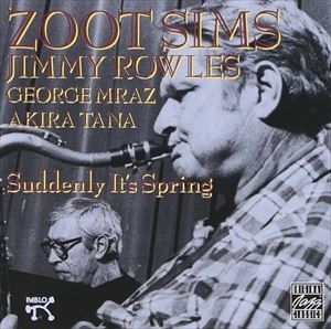 輸入盤 ZOOT SIMS / SUDDENLY IT’S SPRING CD
