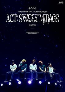 トゥモローバイトゥギャザー トゥモローバイトゥギャザーワールドツアーアクトスウィートミラージュインジャパン詳しい納期他、ご注文時はお支払・送料・返品のページをご確認ください発売日2024/9/4関連キーワード：TXT トゥバトゥ coupon202502 ブルーレイTOMORROW X TOGETHER WORLD TOUR＜ACT：SWEET MIRAGE＞IN JAPAN（通常盤（初回プレス限定））トゥモローバイトゥギャザーワールドツアーアクトスウィートミラージュインジャパン ジャンル 音楽洋楽ポップス 監督 出演 TOMORROW X TOGETHERグローバルに活躍する韓国の5人組男性アイドルグループ”TOMORROW X TOGETHER（トゥモロー・バイ・トゥギャザー）”。2019年3月に韓国でリリースしたアルバム『The Dream Chapter：STAR』で、BTSの所属するBigHitエンターテイメントからデビュー。全世界44の国と地域のiTunes TOP ALBUMチャート1位を獲得し話題を集める。さらに「ある日、頭からツノが生えた（CROWN）」のMVは2020年2月には1億回再生を突破するなど、少年美に満ち溢れている5人のメンバーのトレンディーな音楽と、エネルギー溢れるパフォーマンスで注目の超大型新人。本作は、ライブ映像作品。2023年に開催された、2度目となるワールドツアー『TOMORROW X TOGETHER WORLD TOUR＜ACT：SWEET MIRAGE＞』の日本公演から、京セラドーム大阪公演本編と、京セラドーム大阪での追加公演開催を発表した瞬間から始まるメイキング映像を収録。収録内容5時53分の空で見つけた君と僕［Japanese Ver.］／Can’t We Just Leave The Monster Alive?／Drama［Japanese Ver.］／No Rules／Cat ＆ Dog／9と4分の3番線で君を待つ（Run Away）［Japanese Ver.］／We Lost The Summer／Can’t You See Me?（世界が燃えてしまった夜、僕たちは...）［Japanese Ver.］／0X1＝LOVESONG（I Know I Love You）feat.幾田りら［Japanese Ver.］／LO＄ER＝LO■ER／Dear Sputnik／Force／Magic／Opening Sequence／ひとりの夜（Hitori no Yoru）／君じゃない誰かの愛し方（Ring）／Good Boy Gone Bad［Japanese Ver.］／Tinnitus（Wanna be a rock）／Devil by the Window／Angel Or Devil［Japanese Ver.］／Ice Cream／Happy Fools［TOMORROW X TOGETHER Ver.］／Sugar Rush Ride［Japanese Ver.］／Farewell，Neverland＜ENCORE＞（2023.07.02＜ACT：SWEET MIRAGE＞IN JAPAN at KYOCERA DOME OSAKA）／Blue Spring＜ENCORE＞（2023.07.02＜ACT：SWEET MIRAGE＞IN JAPAN at KYOCERA DOME OSAKA）／紫陽花のような恋（Hydrangea Love）＜ENCORE＞（2023.07.02＜ACT：SWEET MIRAGE＞IN JAPAN at KYOCERA DOME OSAKA）／Our Summer＜ENCORE＞（2023.07.02＜ACT：SWEET MIRAGE＞IN JAPAN at KYOCERA DOME OSAKA）／Ito＜ENCORE＞（2023.07.02＜ACT：SWEET MIRAGE＞IN JAPAN at KYOCERA DOME OSAKA）封入特典フォトブック［通常盤（Blu-ray）Ver.］／メンバー別フォトカード［通常盤（Blu-ray）Ver.］（ランダム封入）／特典ディスク【Blu-ray】特典ディスク内容Making of＜ACT：SWEET MIRAGE＞IN JAPAN at KYOCERA DOME OSAKA 種別 Blu-ray JAN 4988031650233 収録時間 222分 カラー カラー 組枚数 2 音声 リニアPCM（ステレオ） 販売元 ユニバーサル ミュージック登録日2024/06/03