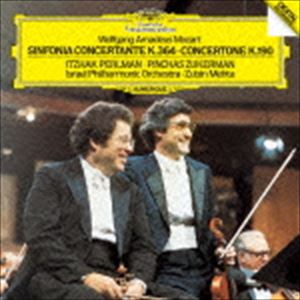 パールマン ズーカーマン（vn／vn、va） / モーツァルト：協奏交響曲K364／コンチェルトーネ（SHM-CD）..