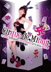 詳しい納期他、ご注文時はお支払・送料・返品のページをご確認ください発売日2015/4/8関連キーワード：カウントダウンライブ エー シルクドゥミニュイ 真夜中のサーカス live ライブ ライブDVD浜崎あゆみ／ayumi hamasaki COUNTDOWN LIVE 2014-2015 A Cirque de Minuit ジャンル 音楽Jポップ 監督 出演 浜崎あゆみ1998年にシングル「poker face」でデビューして以来、その繊細な歌声と独自の感性で多くの人を魅了する孤高の歌姫、浜崎あゆみ。日本の音楽史上3組目となるシングル・アルバム総売上5000万枚突破という大記録を樹立するほか、多くの女性に影響を与える最先端のファッション＆メイクで日本のみならず世界に名を轟かせている。そんな浜崎あゆみが2014年12月31日に聖地・代々木第一体育館で開催した史上最高のカウントダウン・ライヴを映像化。名曲「Duty」、バラード3部作シングル「Zutto...」「Last minute」「Walk」をはじめ、宇多田ヒカルのカヴァー「Movin’on without you」などを披露。ショウスタイルを突き詰めた“浜崎あゆみ一座”にしか生み出すことのできない、ライブの域を超えたサーカス感溢れる感動＆究極のエンタテインメント・ショウを完全収録。収録内容Duty／Microphone／Energy Blasts／GAME／my name’s WOMEN／1 LOVE／End roll／Zutto...／Last minute／Tears／Walk／forgiveness／progress／SURREAL 〜 evolution 〜 SURREAL／NOW ＆ 4EVA／Movin’on without you／XOXO／Lelio／Boys ＆ Girls／how beautiful you are／Born To Be...／Documentary：Part 1／Documentary：Part 2／Documentary：Part 3関連商品浜崎あゆみ映像作品 種別 DVD JAN 4988064922260 収録時間 144分 カラー カラー 組枚数 1 製作国 日本 音声 リニアPCM（ステレオ） 販売元 エイベックス・ミュージック・クリエイティヴ登録日2015/02/16