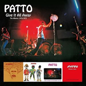 ͢ PATTO / GIVE IT ALL AWAY  ALBUMS 1970-1973 REMASTERED CLAMSHELL BOXSET ...