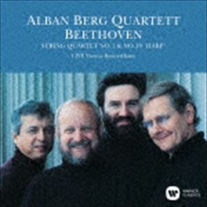 BEETHOVEN： STRING QUARTETS NO.1 ＆ NO.10 ｀HARP｀詳しい納期他、ご注文時はお支払・送料・返品のページをご確認ください発売日2017/6/21アルバン・ベルク四重奏団 / ベートーヴェン：弦楽四重奏曲 第1番＆第10番「ハープ」（1989年ライヴ）（UHQCD）BEETHOVEN： STRING QUARTETS NO.1 ＆ NO.10 ｀HARP｀ ジャンル クラシック室内楽曲 関連キーワード アルバン・ベルク四重奏団アルバン・ベルク四重奏団による、1989年録音盤。ベートーヴェン：弦楽四重奏曲　第1番＆第10番「ハープ」（1989年ライヴ）を収録。　（C）RSUHQCD／録音年：1989年封入特典解説付収録曲目11.弦楽四重奏曲 第1番 ヘ長調 作品18-1 第1楽章：アレグロ・コン・ブリオ(9:19)2.弦楽四重奏曲 第1番 ヘ長調 作品18-1 第2楽章：アダージョ・アフェットゥオーソ・エダパッショナ(8:24)3.弦楽四重奏曲 第1番 ヘ長調 作品18-1 第3楽章：スケルツォ （アレグロ・モルト） ＆トリオ(3:18)4.弦楽四重奏曲 第1番 ヘ長調 作品18-1 第4楽章：アレグロ(6:44)5.弦楽四重奏曲 第10番 変ホ長調 作品74「ハープ」 第1楽章：ポコ・アダージョ〜アレグロ(9:28)6.弦楽四重奏曲 第10番 変ホ長調 作品74「ハープ」 第2楽章：アダージョ・マ・ノン・トロッポ(8:49)7.弦楽四重奏曲 第10番 変ホ長調 作品74「ハープ」 第3楽章：プレスト(5:09)8.弦楽四重奏曲 第10番 変ホ長調 作品74「ハープ」 第4楽章：アレグレット・コン・ヴァリアツィオー(6:30) 種別 CD JAN 4943674256310 収録時間 57分44秒 組枚数 1 製作年 2017 販売元 ソニー・ミュージックソリューションズ登録日2017/03/31