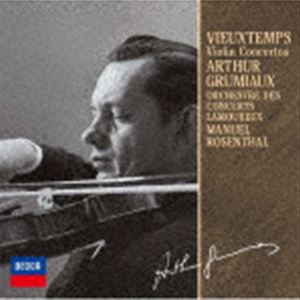 アルテュール・グリュミオー（vn） / ヴュータン：ヴァイオリン協奏曲第4番・第5番（限定盤） ※再発売 [CD]