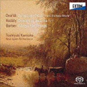 カミオカトシユキ ドボルザーク コウキョウキョクダイ9バン シンセカイヨリ コダーイ ガランタブキョク バーバー ゲンガクノタメノアダージョ詳しい納期他、ご注文時はお支払・送料・返品のページをご確認ください発売日2020/8/26上岡敏之（cond） / ドヴォルザーク：交響曲第9番「新世界より」 コダーイ：ガランタ舞曲 バーバー：弦楽のためのアダージョ（HQ-Hybrid CD）ドボルザーク コウキョウキョクダイ9バン シンセカイヨリ コダーイ ガランタブキョク バーバー ゲンガクノタメノアダージョ ジャンル クラシック交響曲 関連キーワード 上岡敏之（cond）新日本フィルハーモニー交響楽団すみだトリフォニーホール主催による公演“すみだ平和祈念音楽祭2019”のライヴ録音。終演後にはお客様からCD化を望む声が多く上がりました。故郷への想いが沸き上がるドヴォルザークのノスタルジックな旋律は哀愁と美しさを湛え、祈りの音楽へと昇華していきます。オーケストラアンコールとして演奏されたバーバーの弦楽のためのアダージョも収録。平和への祈りを込めた演奏を、どうぞお聴きください。　（C）RSHQ-Hybrid CD／録音年：2019年3月11日／収録場所：東京・すみだトリフォニーホール※こちらの商品はインディーズ盤のため、在庫確認にお時間を頂く場合がございます。収録曲目11.交響曲 第9番 ホ短調 作品95 B.178 「新世界より」 1 Adagio - Allegro (9:13)2.交響曲 第9番 ホ短調 作品95 B.178 「新世界より」 2 Largo(11:53)3.交響曲 第9番 ホ短調 作品95 B.178 「新世界より」 3 Molto vivace(7:49)4.交響曲 第9番 ホ短調 作品95 B.178 「新世界より」 4 Allegro con fuoco(11:18)5.ガランタ舞曲(16:50)6.弦楽のためのアダージョ 作品11(7:58) 種別 CD JAN 4526977007324 収録時間 65分04秒 組枚数 1 製作年 2020 販売元 オクタヴィア・レコード登録日2020/07/30