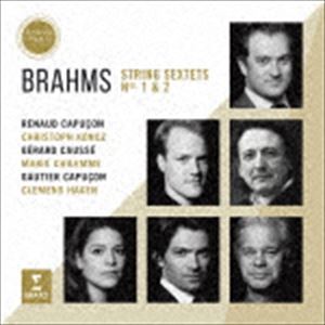 JOHANNES BRAHMS： STRING SEXTETS NOS. 1 ＆ 2詳しい納期他、ご注文時はお支払・送料・返品のページをご確認ください発売日2017/4/19（クラシック） / ブラームス：弦楽六重奏曲 第1＆2番JOHANNES BRAHMS： STRING SEXTETS NOS. 1 ＆ 2 ジャンル クラシック室内楽曲 関連キーワード （クラシック）ルノー・カプソン（vn）クリストフ・コンツ（vn）ジェラール・コセ（va）マリー・シレム（va）ゴーティエ・カプソン（vc）クレメンス・ハーゲン（vc）録音年：2016年封入特典解説対訳付収録曲目11.弦楽六重奏曲 第1番 変ロ長調 作品18 第1楽章：アレグロ・マ・ノン・トロッポ(14:34)2.弦楽六重奏曲 第1番 変ロ長調 作品18 第2楽章：アンダンテ・マ・モデラート(9:22)3.弦楽六重奏曲 第1番 変ロ長調 作品18 第3楽章：スケルツォ：アレグロ・モルト(3:02)4.弦楽六重奏曲 第1番 変ロ長調 作品18 第4楽章：ポコ・アレグレット・エ・グラツィオーソ(10:17)5.弦楽六重奏曲 第2番 ト長調 作品36 第1楽章：アレグロ・ノン・トロッポ(14:07)6.弦楽六重奏曲 第2番 ト長調 作品36 第2楽章：スケルツォ：アレグロ・ノン・トロッポ(7:18)7.弦楽六重奏曲 第2番 ト長調 作品36 第3楽章：ポコ・アダージョ(8:54)8.弦楽六重奏曲 第2番 ト長調 作品36 第4楽章：ポコ・アレグロ(9:11) 種別 CD JAN 4943674257362 収録時間 76分47秒 組枚数 1 製作年 2017 販売元 ソニー・ミュージックソリューションズ登録日2017/02/01