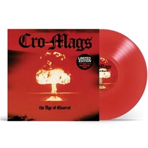 輸入盤 CRO-MAGS / AGE OF QUARREL （RUBY RED TRANSLUCENT） 