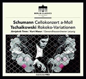 輸入盤 JURNJAKOB TIMM / SCHUMANN ： CELLO CONCERTO CD