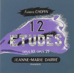ジャンヌ＝マリー ダルレ / ショパン：12の練習曲集 作品10＆作品25 CD