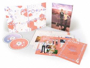 アクターズソングスコネクション4詳しい納期他、ご注文時はお支払・送料・返品のページをご確認ください発売日2020/3/18関連キーワード：アニメーション ブルーレイ BDACTORS-Songs Connection-4【Blu-ray】アクターズソングスコネクション4 ジャンル アニメテレビアニメ 監督 ヤマサキオサム 出演 梶原岳人浦田わたる保住有哉保志総一朗男性声優×ボカロ曲のドラマCDがアニメ化!巨大学園都市群スライヴセントラル第7学区にある『私立天翔学園』。そこへ転入してきた音之宮朔。不愛想な見た目だが面倒見のいい神楽蒼介と、突拍子もない発言や掴みどころのない性格の往田詩と出会うことで“音楽”の楽しさを知る。泣いたり、笑ったり、時には喧嘩をしたり。何気ない毎日のなかで朔は自分の中に今までにない変化が生まれていることに気づく—。封入特典キャラクターデザイン西田亜沙子描き下ろし三方背ケース／豪華デジパック仕様／オールカラーブックレット／書き下ろしドラマCD「絶品!? お花見弁当への道〜働かざるもの食うべからず〜」（以上4点、初回生産分のみ特典）特典映像CD、Blu-ray＆DVD CMスポット集関連商品TVアニメACTORS-Songs Connection／アクターズ2019年日本のテレビアニメ 種別 Blu-ray JAN 4988013066526 カラー カラー 組枚数 1 製作年 2019 製作国 日本 音声 （ステレオ） 販売元 ポニーキャニオン登録日2019/10/21