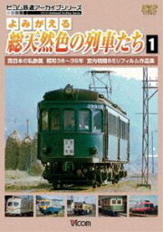 よみがえる総天然色の列車たち 1 西日本の私鉄篇 昭和36〜39年 宮内明朗8ミリフィルム作品集 [DVD]