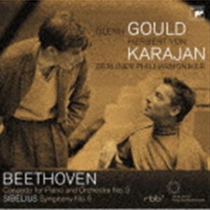 グレン グールド＆ヘルベルト フォン カラヤン（p／cond） / コンサート イン ベルリン1957 ベートーヴェン：ピアノ協奏曲第3番 シベリウス：交響曲第5番（極HiFiCD） CD