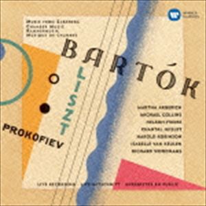 BARTOK： CONTRASTS ETC.詳しい納期他、ご注文時はお支払・送料・返品のページをご確認ください発売日2015/2/11マルタ・アルゲリッチ（p） / サラトガ・ライヴ 第1集-プロコフィエフ：五重奏曲 他BARTOK： CONTRASTS ETC. ジャンル クラシック室内楽曲 関連キーワード マルタ・アルゲリッチ（p）シャンタル・ジュイエ（vn）イザベル・ファン・クーレン（va）ハロルド・ロビンソン（cb）リチャード・ウッドハムス（ob）マイケル・コリンズ（cl）ネルソン・フレイレ（p）アルゼンチン出身のピアニスト、マルタ・アルゲリッチの名盤シリーズ。本作は、アルゲリッチと気心の知れた仲間たちが豊かな自然の中で奏でる、爽快な音楽の喜びを収めたライヴ録音盤。　（C）RS録音年：1998年7月〜8月／収録場所：アメリカ、ニューヨーク州 サラトガ・パフォーミング・アーツ・センター封入特典解説付収録曲目11.五重奏曲（オーボエ、クラリネット、ヴァイオリン、ヴィオラとコントラバスのための） ト短調 作品39 (5:11)2.五重奏曲（オーボエ、クラリネット、ヴァイオリン、ヴィオラとコントラバスのための） ト短調 作品39 (2:47)3.五重奏曲（オーボエ、クラリネット、ヴァイオリン、ヴィオラとコントラバスのための） ト短調 作品39 (2:12)4.五重奏曲（オーボエ、クラリネット、ヴァイオリン、ヴィオラとコントラバスのための） ト短調 作品39 (3:08)5.五重奏曲（オーボエ、クラリネット、ヴァイオリン、ヴィオラとコントラバスのための） ト短調 作品39 (2:38)6.五重奏曲（オーボエ、クラリネット、ヴァイオリン、ヴィオラとコントラバスのための） ト短調 作品39 (4:34)7.2台のピアノのための悲愴協奏曲 ホ短調 S.258（アレグロ・エネルジコ〜グランディオーソ〜クワジ・(18:32)8.コントラスツ（ヴァイオリン、クラリネットとピアノのための） Sz.111 第1楽章：ヴェルブンコシュ(5:07)9.コントラスツ（ヴァイオリン、クラリネットとピアノのための） Sz.111 第2楽章：ピヘネー（休息）(4:31)10.コントラスツ（ヴァイオリン、クラリネットとピアノのための） Sz.111 第3楽章：シェベシュ（急速(7:02) 種別 CD JAN 4943674202577 収録時間 55分47秒 組枚数 1 製作年 2014 販売元 ソニー・ミュージックソリューションズ登録日2014/12/02