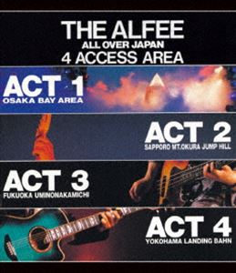 THE ALFEE^THE ALFEE ALL OVER JAPAN 4ACCESS AREA 1988 [Blu-ray]