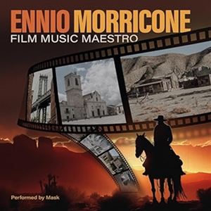 輸入盤 MASK / ENNIO MORRICONE - FILM MAESTRO （TRANSPARENT RED ＆ BLACK MIXED） [LP]
