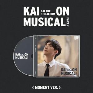 5TH ALBUM ： KAI ON MUSICAL PART.2 （MOMENT VER.）詳しい納期他、ご注文時はお支払・送料・返品のページをご確認ください発売日2026/2/13KAI / 5TH ALBUM ： KAI ON MUSICAL PART.2 （MOMENT VER.）カイ / 5THアルバム：カイ・オン・ミュージカル・パート・2（モーメント・ヴァージョン） ジャンル 洋楽アジアンポップス 関連キーワード カイKAI韓国の実力派ミュージカル俳優カイ、待望の5thフルアルバム『KAI ON MUSICAL Part.2』で感動の舞台を再現!※ジュエルケース、142x124mm。収録内容1. Your Eyes ［WILDGREY］2. Love Is Cruel ［BEETHOVEN］3. I Am My Own ［ELISABETH］ - with Kim Junsu4. To Your Own Star ［MAN IN HANBOK］5. The Only Future ［FRANKENSTEIN］ - with KYUHYUN6. ICH GEHOR NUR MIR ［ELISABETH］7. Departure - CD Only8. Your Eyes Inst. ［WILDGREY］ - Bonus Track 種別 CD 【輸入盤】 JAN 8804775462641登録日2026/02/03