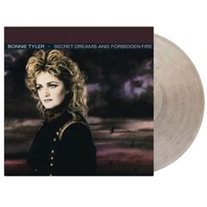 輸入盤 BONNIE TYLER / SECRET DREAMS AND FORBIDDEN FIRE （CRYSTAL CLEAR ＆ BLACK MARBLED） LP