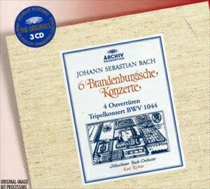 輸入盤 KARL RICHTER / BACH ： BRANDENBURG ／ ORCH WKS 3CD