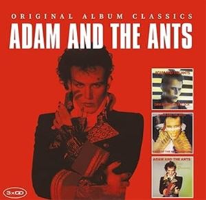 輸入盤 ADAM ＆ THE ANTS / ORIGINAL ALBUM CLASSICS DIRK WEARS WHITE ／ KINGS OF THE WILD ／ PRINCE CHARMING [3CD]