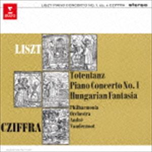 LISZT： PIANO CONCERTOS NOS.1 ＆ 2 ETC.詳しい納期他、ご注文時はお支払・送料・返品のページをご確認ください発売日2013/1/23ジョルジ・シフラ（p） / リスト：ピアノ協奏曲 第1番 第2番 他LISZT： PIANO CONCERTOS NOS.1 ＆ 2 ETC. ジャンル クラシック協奏曲 関連キーワード ジョルジ・シフラ（p）アンドレ・ヴァンデルノート（cond）フィルハーモニア管弦楽団収録曲目11.ピアノ協奏曲 第1番 変ホ長調 第1楽章：アレグロ・マエストーソ〜(5:34)2.ピアノ協奏曲 第1番 変ホ長調 第2楽章：クワジ・アダージョ〜(4:50)3.ピアノ協奏曲 第1番 変ホ長調 第3楽章：アレグレット・ヴィヴァーチェ〜アレグロ・アニマート〜(4:12)4.ピアノ協奏曲 第1番 変ホ長調 第4楽章：アレグロ・マルツィアーレ・アニマート(4:07)5.ピアノ協奏曲 第2番 イ長調 アダージョ・ソステヌート・アッサイ〜(5:32)6.ピアノ協奏曲 第2番 イ長調 アレグロ・アジタート・アッサイ〜(2:09)7.ピアノ協奏曲 第2番 イ長調 アレグロ・モデラート〜(5:37)8.ピアノ協奏曲 第2番 イ長調 アレグロ・デチーゾ〜(2:52)9.ピアノ協奏曲 第2番 イ長調 マルツィアーレ・ウン・ポコ・メノ・アレグロ〜(4:15)10.ピアノ協奏曲 第2番 イ長調 アレグロ・アニマート(1:36)11.ハンガリー幻想曲(14:25)12.死の舞踏(14:49) 種別 CD JAN 4943674185757 収録時間 70分27秒 組枚数 1 製作年 2014 販売元 ソニー・ミュージックソリューションズ登録日2014/08/21
