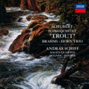 シューベルト：ピアノ五重奏曲≪ます≫ ブラームス：ホルン三重奏曲（SHM-CD） [CD]