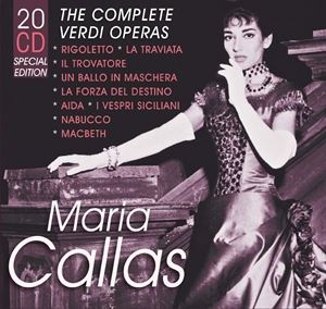 輸入盤 MARIA CALLAS / COMP VERDI OPERAS 