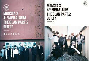 輸入盤 MONSTA X / 4TH MINI ALBUM ： CLAN 2.5 PT. 2 GUILTY [CD]