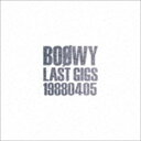 BOOWY / LAST GIGS 19880405（通常盤） CD
