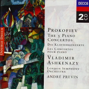 ͢���� VLADIMIR ASHKENAZY �� ANDRE PREVIN / PROKOFIEV �� PIANO CONCERTOS [2CD]