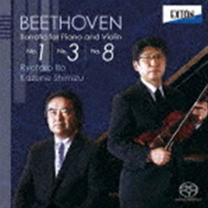 伊藤亮太郎 清水和音（vn／p） / ベートーヴェン：ヴァイオリン・ソナタ 第1番、第3番、第8番（HQ-Hybrid CD） [CD]