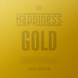 Happiness / GOLD（通常盤／CD＋DVD） [CD]