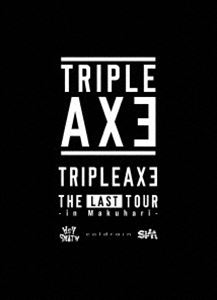 TRIPLE AXE -THE LAST TOUR in Makuhari-【予約限定生産盤】Tシャツ1ネイビー×黄色 XL [DVD]