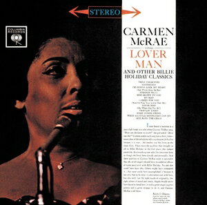 輸入盤 CARMEN MCRAE / CARMEN MCRAE SINGS LOVER MAN AND OTHER BILLIE HOLIDAY CLASSICS [CD]