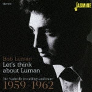 ルーマン ボブ レッツ シンク アバウト ルーマン ナッシュビル レコーディングス アンド モア 1959 1962詳しい納期他、ご注文時はお支払・送料・返品のページをご確認ください発売日2016/11/9ボブ・ルーマン / レッツ・シンク・アバウト・ルーマン ナッシュビル・レコーディングス・アンド・モア 1959-1962レッツ シンク アバウト ルーマン ナッシュビル レコーディングス アンド モア 1959 1962 ジャンル 洋楽フォーク/カントリー 関連キーワード ボブ・ルーマンロカビリー・ナンバーも人気のカントリー＆ポップス・シンガー、ボブ・ルーマン。大ヒット「恋に生きよう」をはじめ、デビューの1959年から1962年までのシングル、アルバム曲を収録。艶のある歌声はもちろん、鉄壁のナッシュビルAチーム参加曲も聴きどころ。　（C）RS輸入盤国内仕様／ボーナストラック収録※こちらの商品はインディーズ盤のため、在庫確認にお時間を頂く場合がございます。収録曲目11.LET’S THINK ABOUT LIVING(2:07)2.YOU’VE GOT EVERYTHING(2:28)3.MEET MR. MUD(2:37)4.THROWIN’ KISSES(2:22)5.OH LONESOME ME(2:28)6.EVERY TIME THE WORLD GOES ‘ROUND(2:06)7.WHY， WHY， BYE BYE(1:49)8.YOU WIN AGAIN(3:01)9.JEALOUS HEART(2:24)10.BAD BAD DAY(2:28)11.I LOVE YOU SO MUCH IT HURTS(2:39)12.I LOVE YOU BECAUSE(2:03)13.THE GREAT SNOWMAN(2:50)14.THE PIG LATIN SONG(2:28)15.YOU TURNED DOWN THE LIGHTS(2:10)16.BOSTON ROCKER(2:17)17.OLD FRIENDS(2:18)18.PRIVATE EYE(2:17)19.LOUISIANA MAN(2:12)20.ROCKS OF RENO(2:35)21.BIG RIVER ROSE(2:47)22.BELONGING TO YOU(2:46)23.YOU’RE EVERYTHING(2:19)24.THE FOOL(2:41)25.ENVY(2:04)26.HEY JOE!(2:11)27.MY BABY WALKS ALL OVER ME （Bonus Tracks）(2:08)28.CLASS OF ’59 （Bonus Tracks）(1:56)29.DREAMY DOLL （Bonus Tracks）(2:13)30.BUTTERCUP （Bonus Tracks）(2:11) 種別 CD JAN 4526180401957 収録時間 71分11秒 組枚数 1 製作年 2016 販売元 ウルトラ・ヴァイヴ登録日2016/10/31