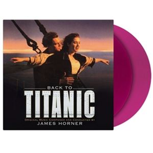 輸入盤 OST / BACK TO TITANIC （MUSIC BY JAMES HORNER） （TRANSLUCENT VIOLET） 