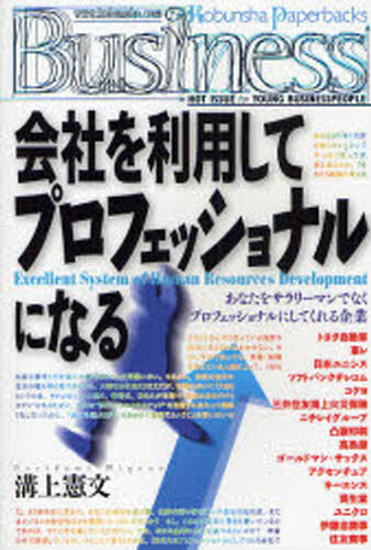 会社を利用してプロフェッショナルになる