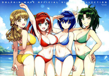 ドルフィンウェーブ公式イラスト集 OFFICIAL VISUAL COLLECTION