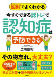 広川慶裕／著本詳しい納期他、ご注文時はご利用案内・返品のページをご確認ください出版社名河出書房新社出版年月2022年05月サイズ127P 21cmISBNコード9784309289854趣味 パズル・脳トレ・ぬりえ 大人のドリル図解でよくわかる今すぐできる認トレで認知症は予防できるズカイ デ ヨク ワカル イマ スグ デキル ニントレ デ ニンチシヨウ ワ ヨボウ デキル認知症予防の名医が教える「認知症を遠ざける方法」がよくわかる!認知症は40歳代頃から徐々に発症し始めることが多い軽度段階（MCI、プレMCI）なら多くの場合、予防、回復が目指せます。危険な予兆を見逃さないセルフチェック、早めの「脳若返りトレーニング」「よくない生活習慣の改善」で、60歳代以降に多い認知症への移行を食い止めていきましょう。序章 この物忘れ大丈夫?認知症セルフチェック（同じような物忘れにも良性と悪性がある｜軽度認知症（MCI）なら認知症を予防できる ほか）｜第1章 図解でわかる認知症とは（全国1000万人が軽度認知症（MCI）。早めに認めて治療を始めよう｜65歳から発症率が急増する。2025年には5人に1人が認知症 ほか）｜第2章 今すぐ認知症予防!認トレ（認知症予防のために認トレにチャレンジしよう!｜身体トレーニング ほか）｜第3章 できることから認知症予防の生活習慣（糖尿病、高血圧がある人は認知症になりやすい｜適切な糖質は1日150g。ご飯、スナック、フルーツに注意 ほか）｜第4章 周囲の心得認知症に進んでしまったら（まずはかかりつけ医に相談。無料の地域包括支援センターも｜本人は不安や戸惑いでいっぱい。周囲が理解してあげることが重要 ほか）※ページ内の情報は告知なく変更になることがあります。あらかじめご了承ください登録日2022/05/17