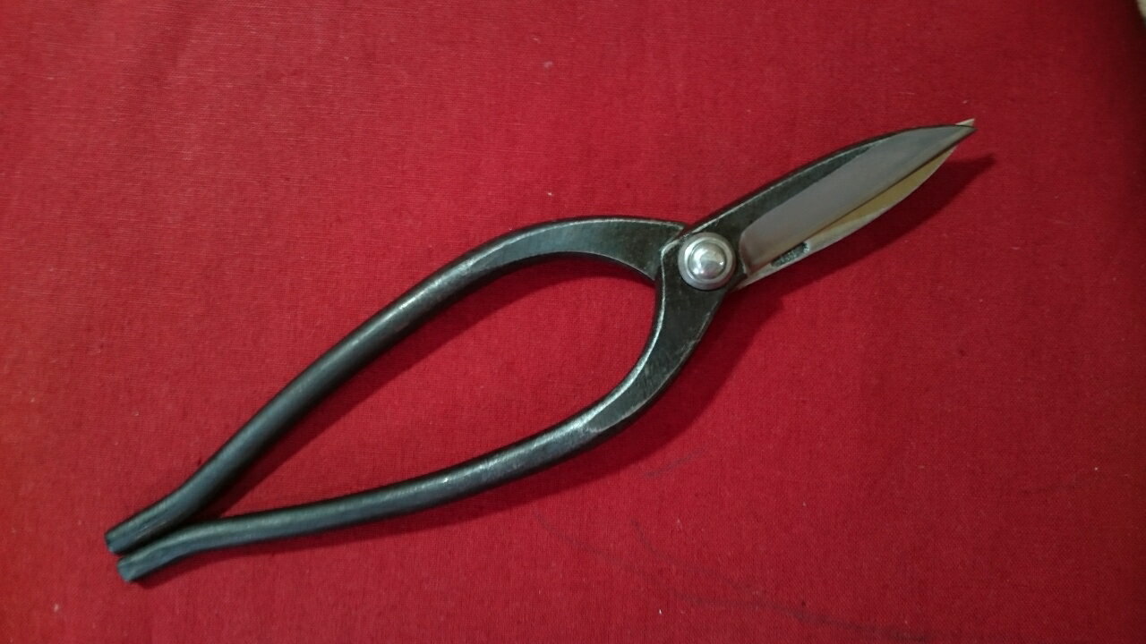 きりばし 八寸 240mm青紙鋼　手打ち 新潟 三条 植木鋏