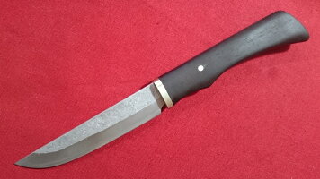 青紙一号鍛造手打ちナイフ1型100ｍｍ実用ナイフ狩猟刀・アウトドア・鍛造ナイフ