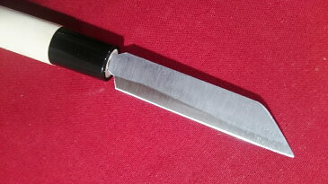 小型サバキ包丁 角型 両刃 特殊包丁 小魚割り・狩猟等に便利です 解体包丁 ナイフ