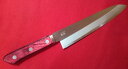 ステン割込 包丁 青紙スーパー 口金付 牛刀 180mm 77S 関 包丁