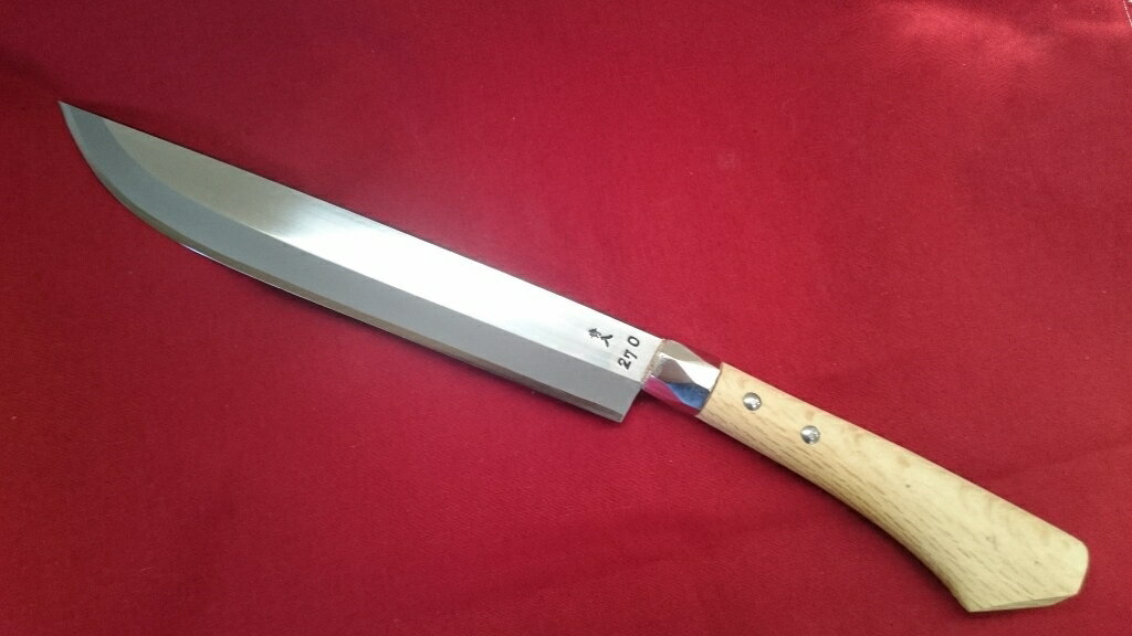 手打 鍛造 青紙 両刃 山刀 剣鉈　270mm通販格安セール情報　楽天　通販