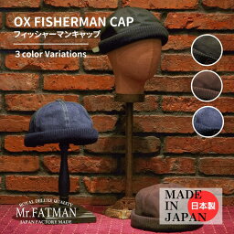 OX FISHERMAN CAP 5234002 Mr.FATMAN ミスターファット フィッシャーマンキャップ ロールキャップ キャップ 夏 送料無料 大きいサイズ メンズ 帽子