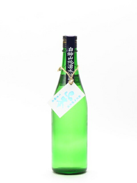 白瀑 山本 純米吟醸 生原酒 7号酵母 白神山地湧水仕込 720ml 日本酒 御中元 お中元 暑中見舞い 残暑見舞い あす楽 ギフト のし 贈答品のサムネイル