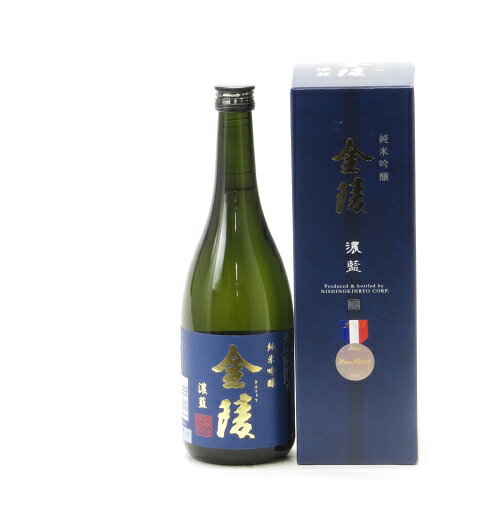 金陵濃藍 こいあい 純米吟醸 720ml 日本酒 御中元 お中元 暑中見舞い 残暑見舞い あす楽 ギフト のし 贈答品