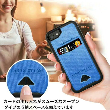 【スーパーセール期間限定】【送料無料】スマホケース アイフォンケース iPhoneケース TPU PUレザー 背面収納 背面カード収納 背面ポケット 新機種対応 デニム風 iPhone7 Plus iPhone8 Plus iPhoneX iPhoneXS Max iPhoneXR 人気 耐衝撃 スマホカバー シンプル カジュアル