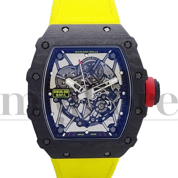 RICHARD MILLE リシャールミル RM35-02 オートマチック ラファエルナダル ブラックTPTカーボン ベルク..