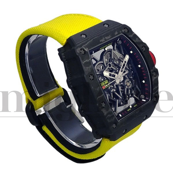 RICHARD MILLE �ꥷ�㡼��ߥ� RM35-02 �����ȥޥ��å� ��ե�����ʥ��� �֥�å�TPT�����ܥ� �٥륯�����ȥ�åס���š�